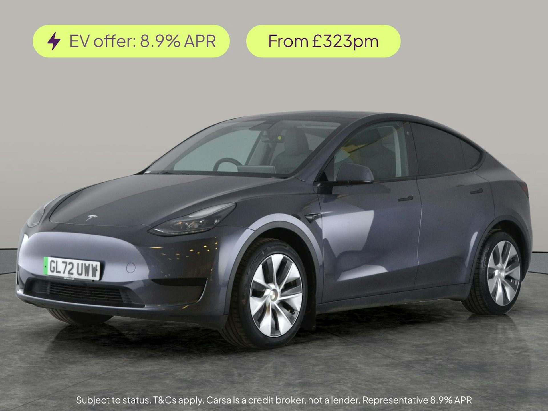 Image of a 2022 Tesla Model Y RWD Auto Standard